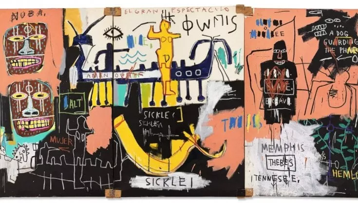 Aste da record: lo stilista Valentino Garavani vende un suo Basquiat per 67 milioni di dollari