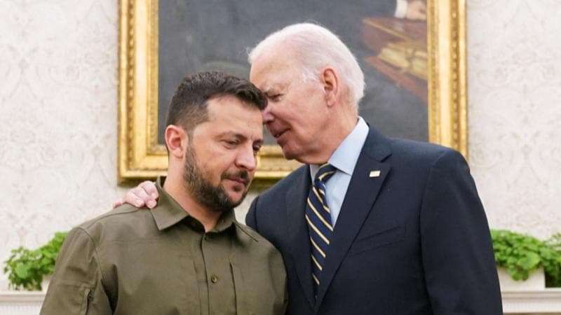 Ucraina, Zelensky da Biden: in arrivo altri aiuti militari per un valore di 325 milioni di dollari